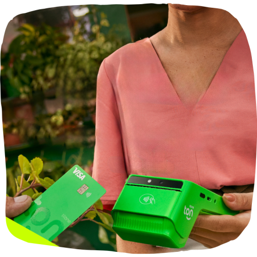 Mulher com Maquineta